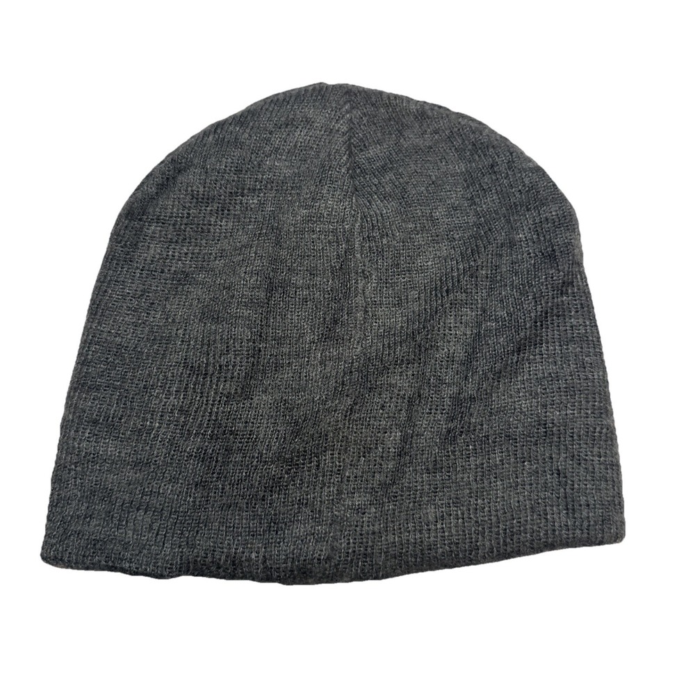 Target‎ Toddler Kids Gray Knit Beanie Hat Charcoal Heather 2T-5T RN17730